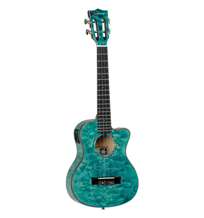 UKELELE DELUXE TANGLEWOOD SERIE TIARE TENOR TAHITIAN CORAL