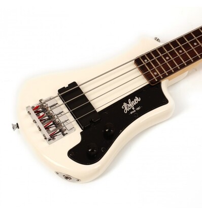 BAJO ELÉCTRICO HÖFNER SHORTY CT BLANCO 