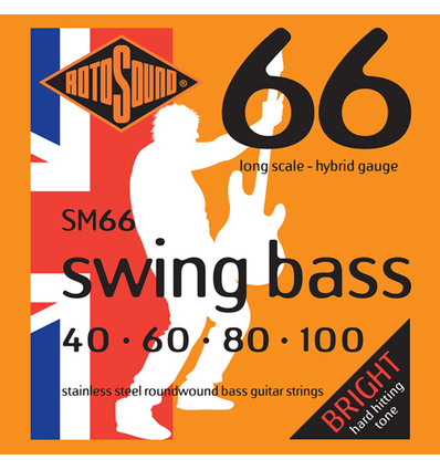 JUEGO DE CUERDAS PARA BAJO ROTOSOUND SWING BASS SM66