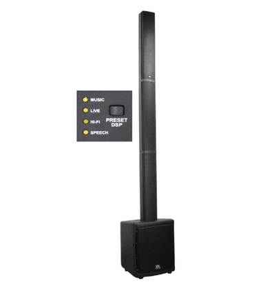 EK AUDIO PA SYSTEM CON BATERÍA ULTRA PORTABLE 800W M04PA08B