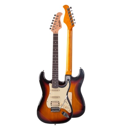  GUITARRA ELÉCTRICA PRODIPE SERIE ST83-RA STRATOCASTER SOMBREADA