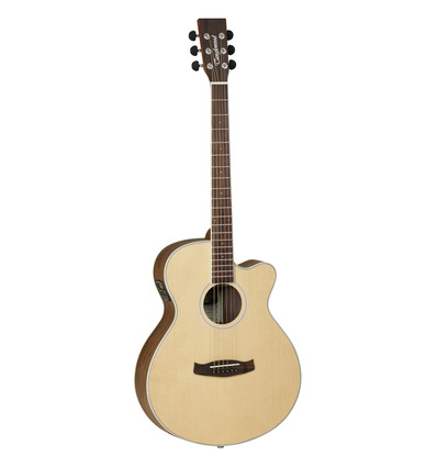 GUITARRA ACÚSTICA TANGLEWOOD SUPER FOLK NOGAL NEGRO DBTSFCEBW 
