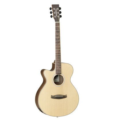 GUITARRA ACÚSTICA TANGLEWOOD DBTSFCEBWLH SUPER FOLK ZURDA NOGAL NEGRO