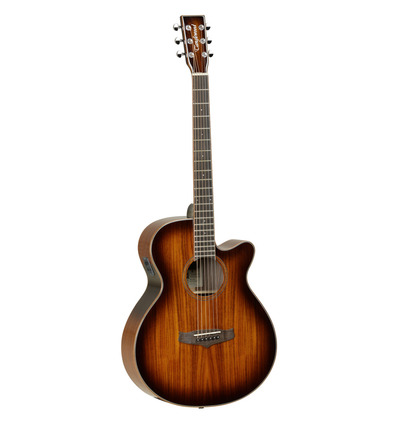 GUITARRA ACÚSTICA TANGLEWOOD TW4KOA SUPER FOLK CUTAWAY