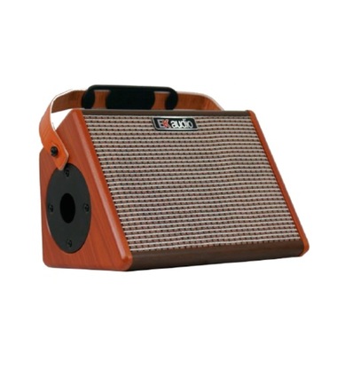 AG26A AMPLIFICADOR GUITARRA ACÚSTICA EK AUDIO DE 25W CON BATERÍA RECARGABLE