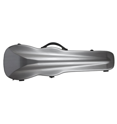 ESTUCHE DE VIOLÍN AMADEUS DE FIBRA GRIS PLATA 4/4