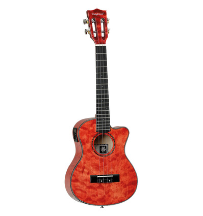 UKELELE DELUXE TANGLEWOOD SERIE TIARE TENOR ROJO TUSCAN