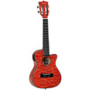 UKELELE DELUXE TANGLEWOOD SERIE TIARE CONCIERTO ROJO TUSCAN