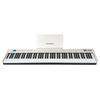 PIANO DE ESCENARIO PORTABLE CON BATERIA RECARGABLE BLANCO EK EKT88WH
