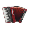 ACORDEÓN HOHNER BRAVO III 72 ROJO