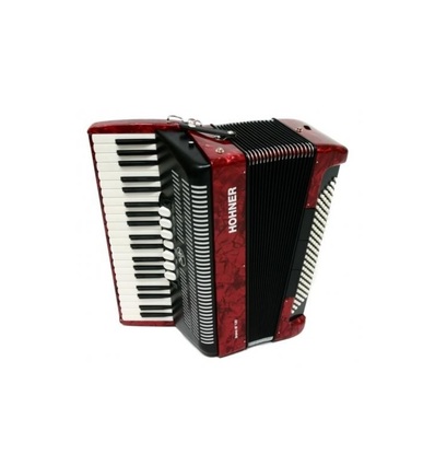 ACORDEÓN HOHNER BRAVO III 120 ROJO