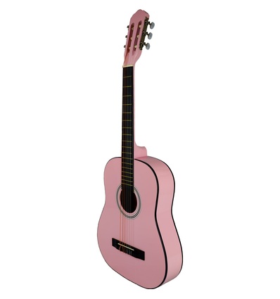 GUITARRA CLÁSICA ROCÍO C16 (3/4) TAMAÑO CADETE 90 CMS ROSA