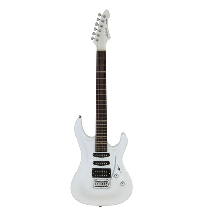 GUITARRA ARIA MAC-STD BLANCO METALIZADO