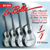 JUEGO DE CUERDAS LA BELLA PARA GUITARRA CLÁSICA FRACTIONAL ESCALA 1/4
