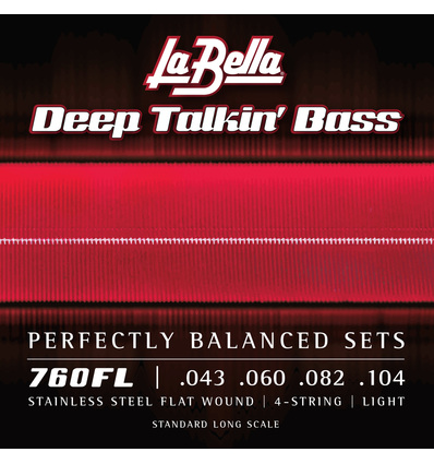 JUEGO DE CUERDAS PARA BAJO ELÉCTRICO DEEP TALKIN´LIGHT
