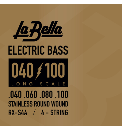 JUEGO DE CUERDAS LA BELLA PARA BAJO ELÉCTRICO RXS4A 