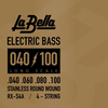JUEGO DE CUERDAS LA BELLA PARA BAJO ELÉCTRICO RXS4A 