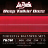 JUEGO DE CUERDAS PARA BAJO DEEP TALKIN´BLACK NYLON STANDARD 