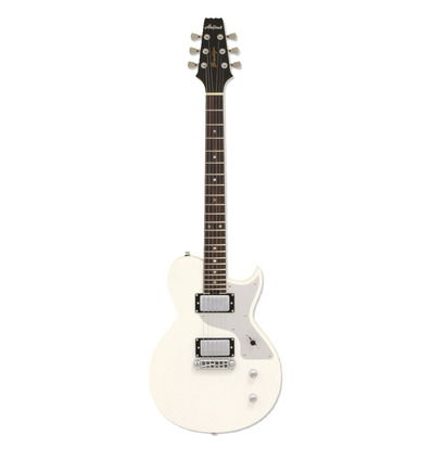 GUITARRA ELÉCTRICA ARIA LP 718-MK2-BROOKLYN BLANCA 