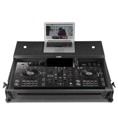 U91075BL - ULTIMATE FLIGHT CASE PIONEER XDJ-RX3 BLACK PLUS (L&W)