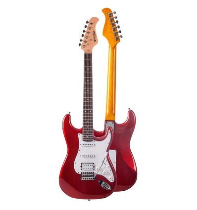  GUITARRA ELÉCTRICA PRODIPE SERIE ST83-RA STRATOCASTER ROJA
