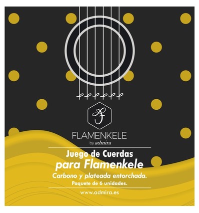 JUEGO DE CUERDAS ADMIRA PARA FLAMENKELE
