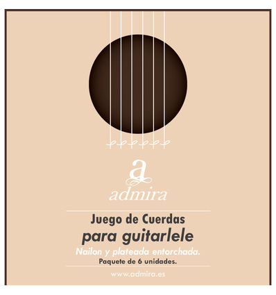 JUEGO DE CUERDAS ADMIRA PARA GUITARLELE