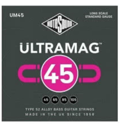JUEGO DE CUERDAS ROTOSOUND ULTRAMAG PARA BAJO UM45
