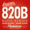 JUEGO DE CUERDAS LA BELLA PARA GUITARRA CLÁSICA B820 FLAMENCO BLACK NYLON