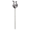 ATRIL DE MARCHA SAMBA SUPER FLEXIBLE RECTO 20 cm ALUMINIO 