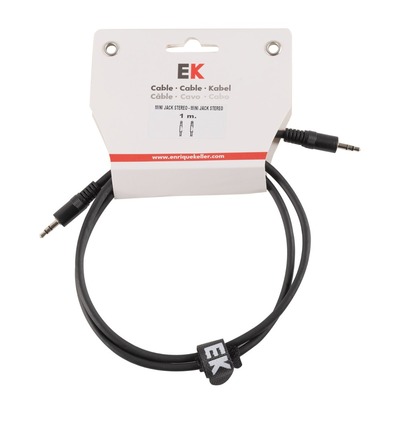 CABLE EK AUDIO MINI JACK STEREO - MINI JACK STEREO 1 M
