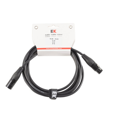 CABLE EK AUDIO NEUTRIK PARA MICRÓFONO XLR/XLR 3 M
