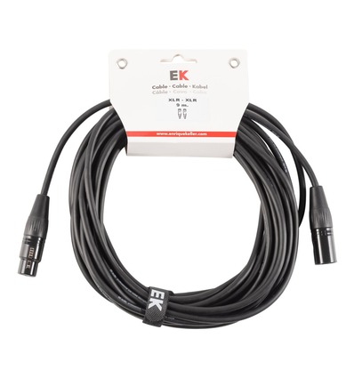 CABLE EK AUDIO NEUTRIK PARA MICRÓFONO XLR/XLR 9 M