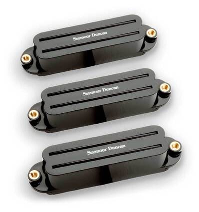 SET HOT RAILS STRAT BLACK