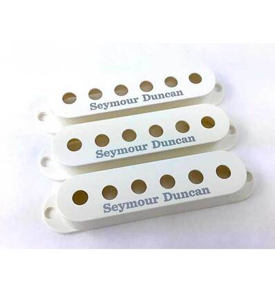 STRAT COVER WHITE SET (3) LOGO
