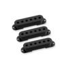 STRAT COVER BLACK SET (3) NO LOGO