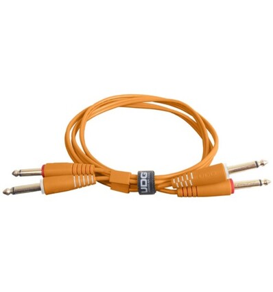 U97002OR - ULTIMATE AUDIO CABLE SET JACK - JACK STRAIGHT ORANGE