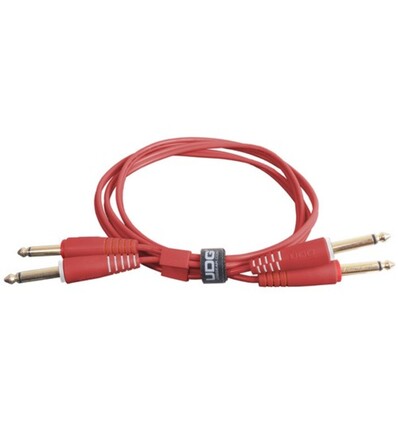 U97002RD - ULTIMATE AUDIO CABLE SET JACK - JACK STRAIGHT RED