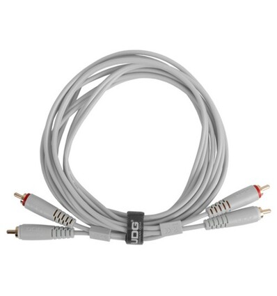 U97003WH - ULTIMATE AUDIO CABLE SET RCA-RCA STRAIGHT WHITE