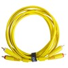 U97003YL - ULTIMATE AUDIO CABLE SET RCA-RCA STRAIGHT YELLOW