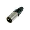 CONECTOR XLR 3 POLOS MACHO NC3MX