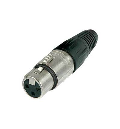 CONECTOR XLR 3 POLOS HEMBRA NC3FX