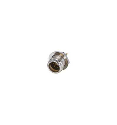 CONECTOR MINI XLR RT5MP MACHO CHASIS