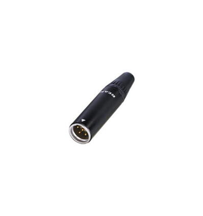 CONECTOR MINI XLR RT5MC-B MACHO AEREO