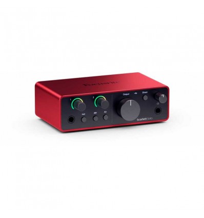 FOCUSRITE INTERFACE SCARLETT SOLO 4ª GEN