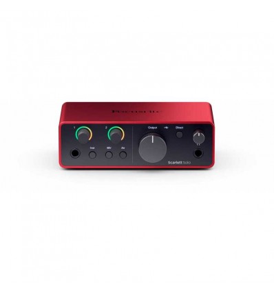 FOCUSRITE INTERFACE SCARLETT SOLO STUDIO 4TH GEN