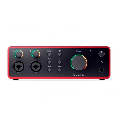 FOCUSRITE INTERFACE SCARLETT 4I4 4ª GEN