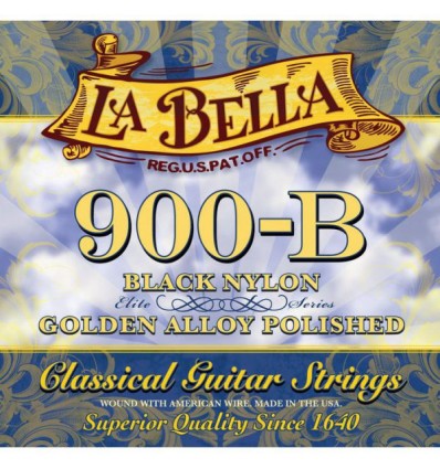 LA BELLA CUERDA CLASICA JUEGO GOLDEN/BLACK 900B