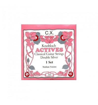 KNOBLOCH CUERDA GUIT. CLASICA C.X. DOUBLE SILVER CARBON JUEGO