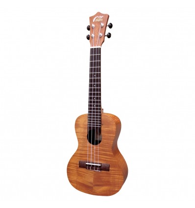 LEHO UKELELE SOPRANO EXOTIC MAHOGANY MLUS-XM